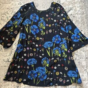 Maeve Silk floral Dress Small